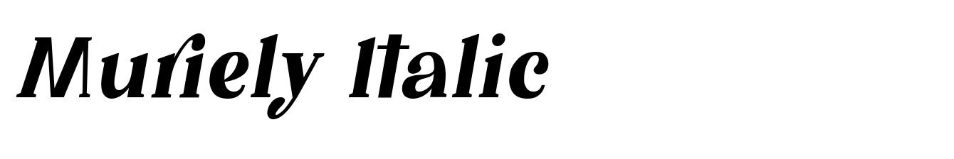 Muriely Italic